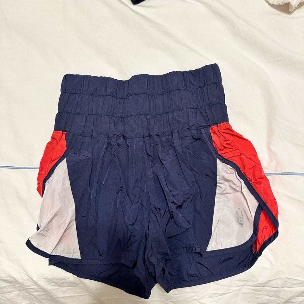 Fp Movement Way Home Shorts Color Block. Size Sma… - image 1